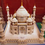 Taj Mahal är ett mausoleum i Agra i Indien